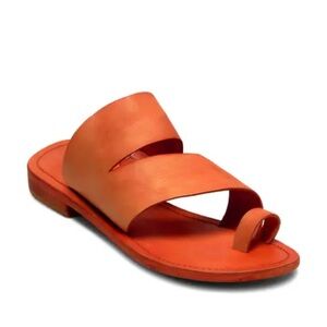 Free People Abilene loop sandal orange size 36.5